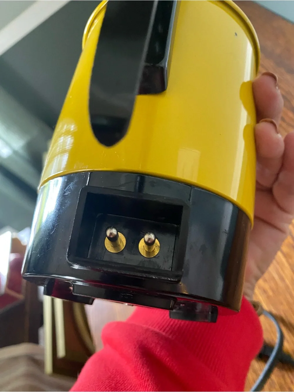 Vintage MCM Yellow Electric Hot Pot Coffee Pot 5.5” 120V 400W Taiwan Works